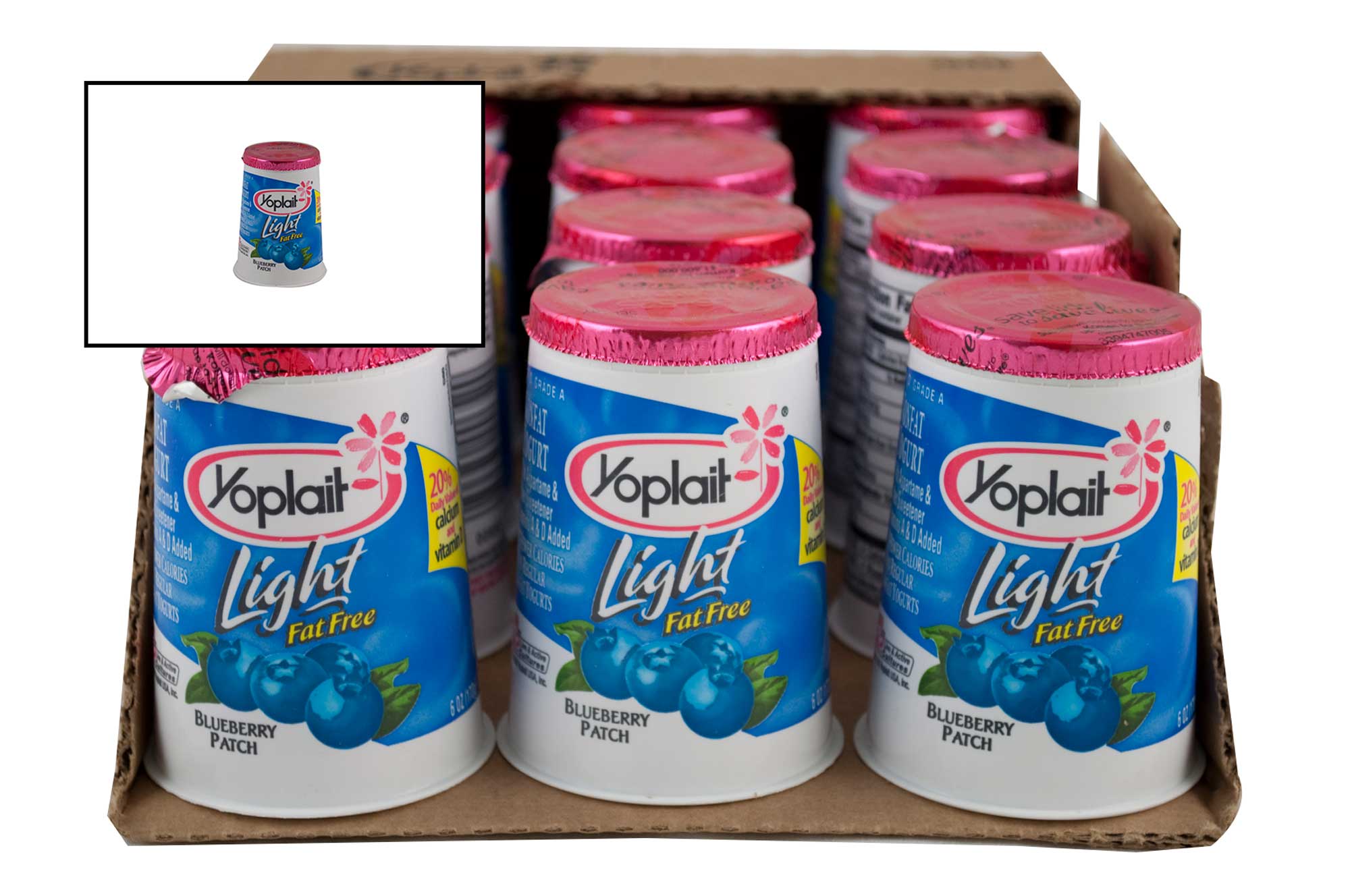 Yoplait Fresa Bluberry