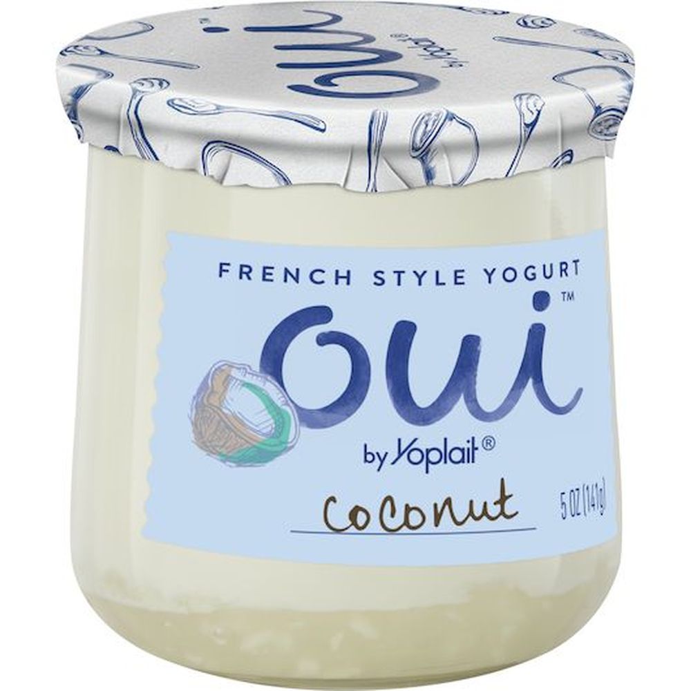 Oui Coconut French Style Yogurt, 5 Ounce -- 8 Per Case