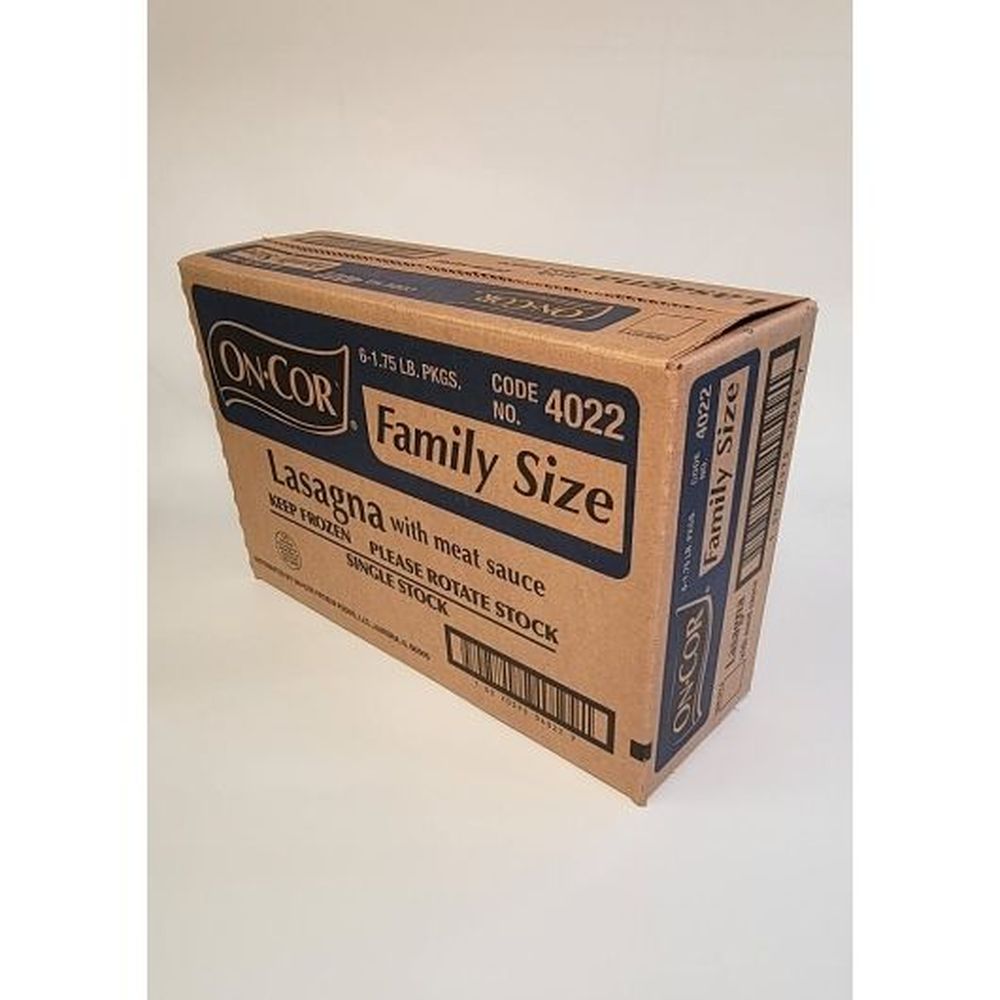 On Cor Lasagna With Meat Sauce, 28 Ounce -- 6 Per Case