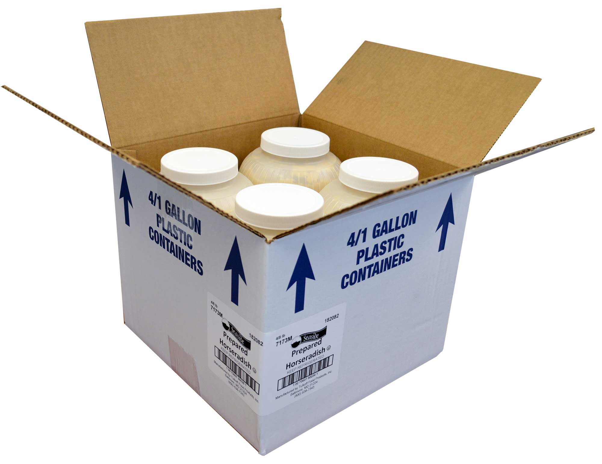 Seaside Value Horseradish, 128 Ounce -- 4 Per Case