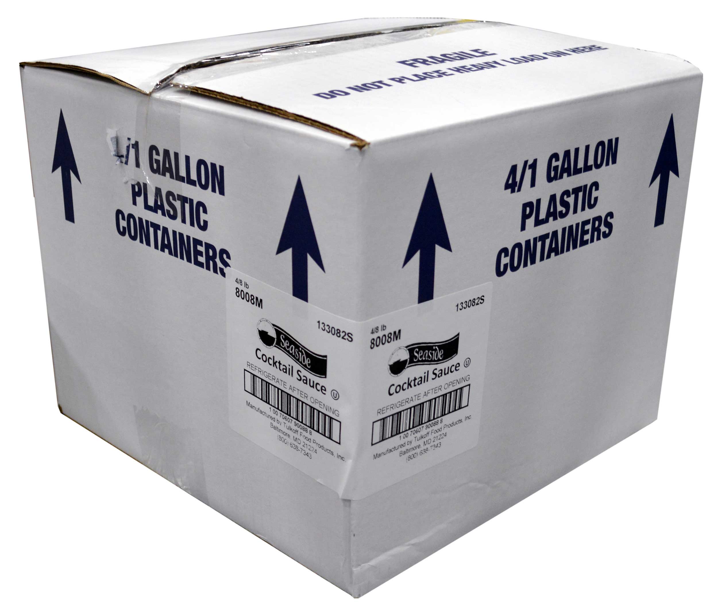 Seaside Seafood Cocktail Sauce, 8 Pound -- 4 Per Case