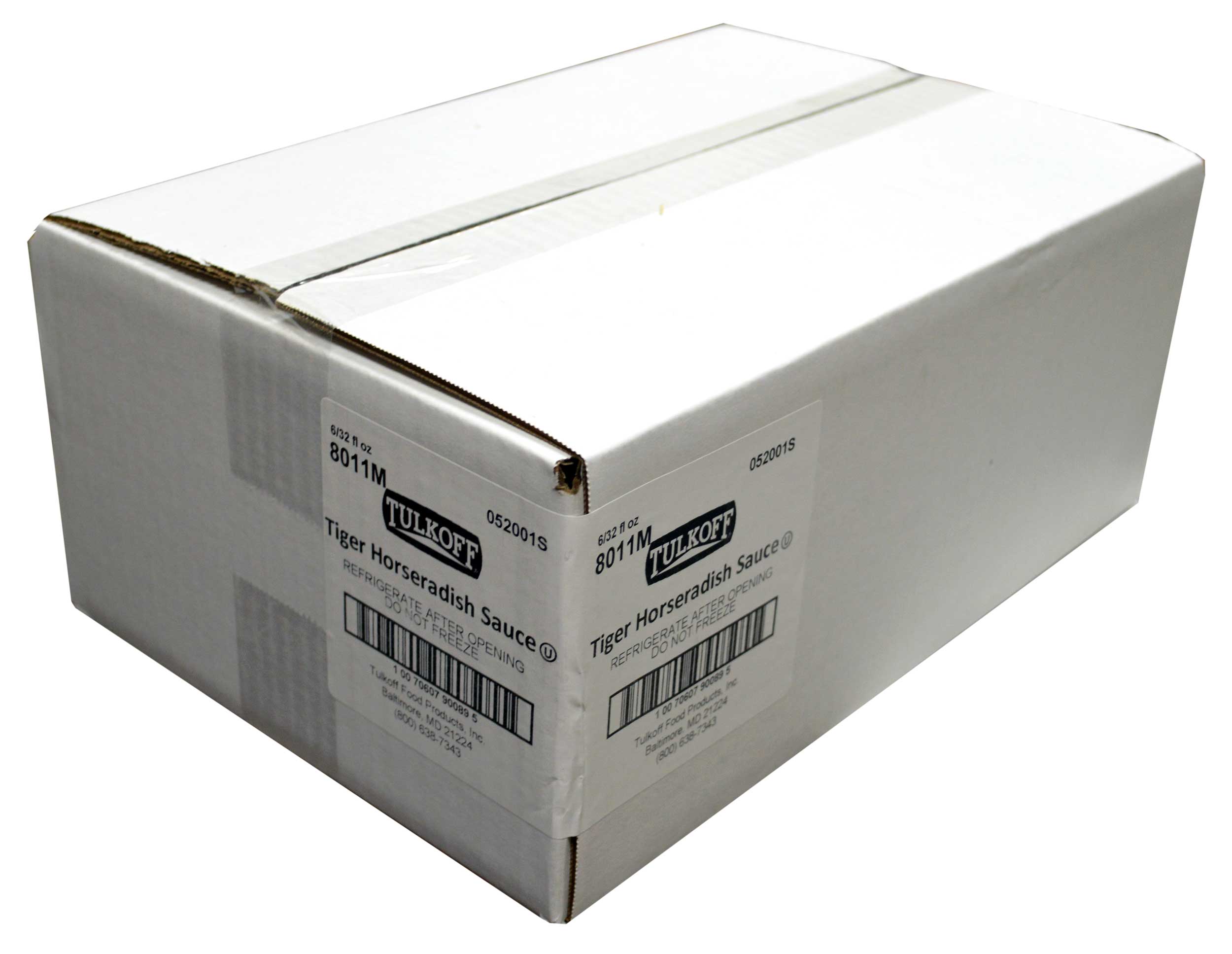 Tulkoff Salsa De Rábano Picante Tiger, 32 Onzas -- 6 Por Caja