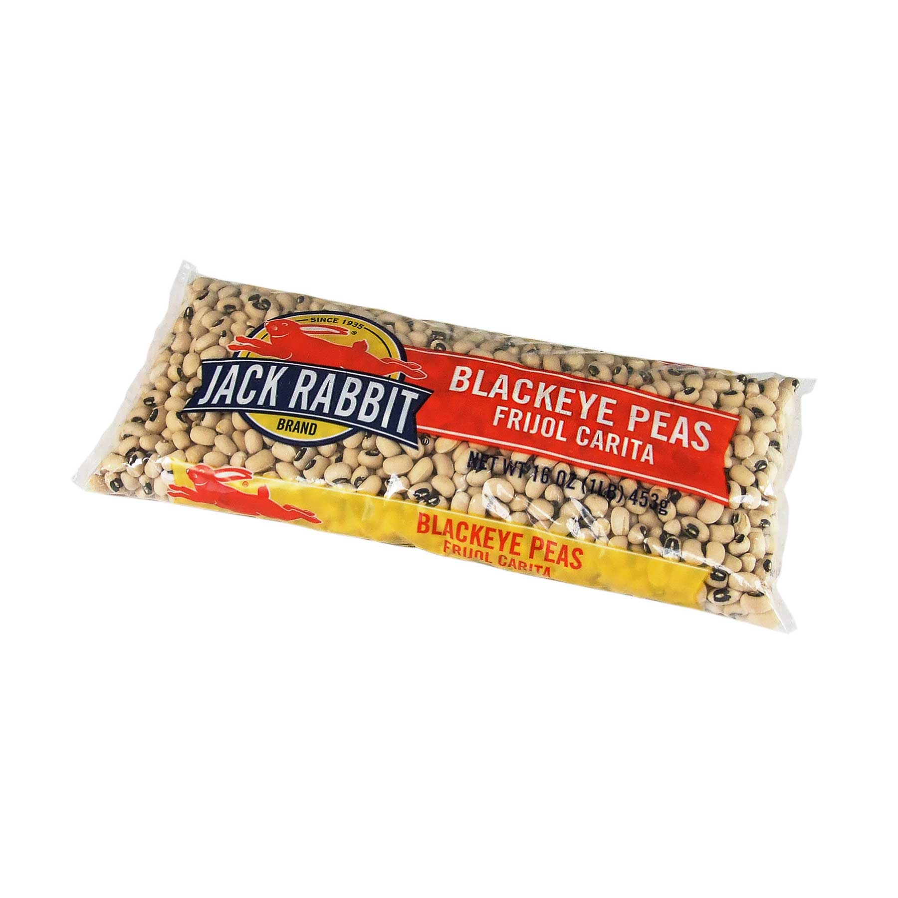 Jack Rabbit Blackeye Peas - 1 lb. packages, 24 packages per case