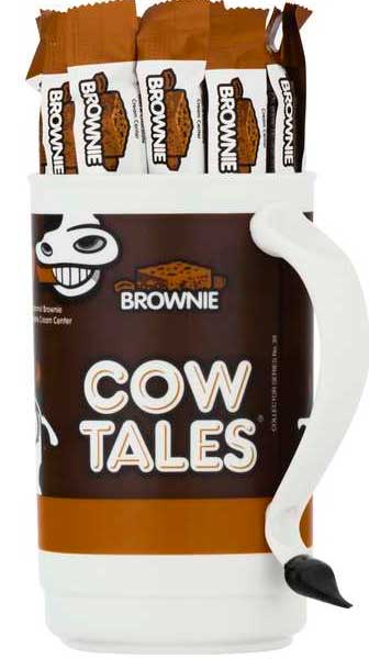 Cow Tales Caramel Brownie Candy, Combo, 1 Ounce -- 100 Per Case