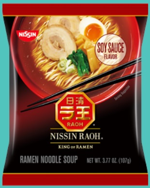 Nissin Raoh Umami Soy Sauce Flavor Ramen Noodle Soup, 3.77 Ounce -- 6 per case