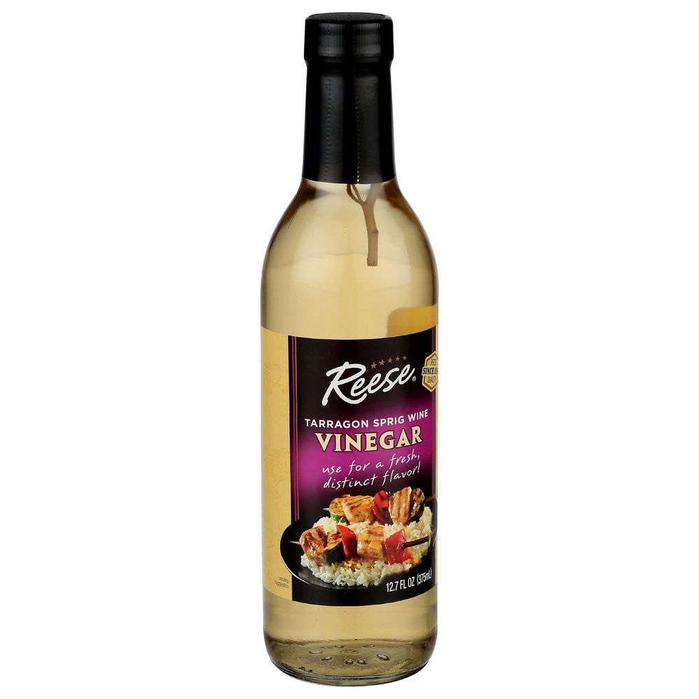 Reese Tarragon Sprig Vinegar, 12.7 Ounce -- 6 Per Case
