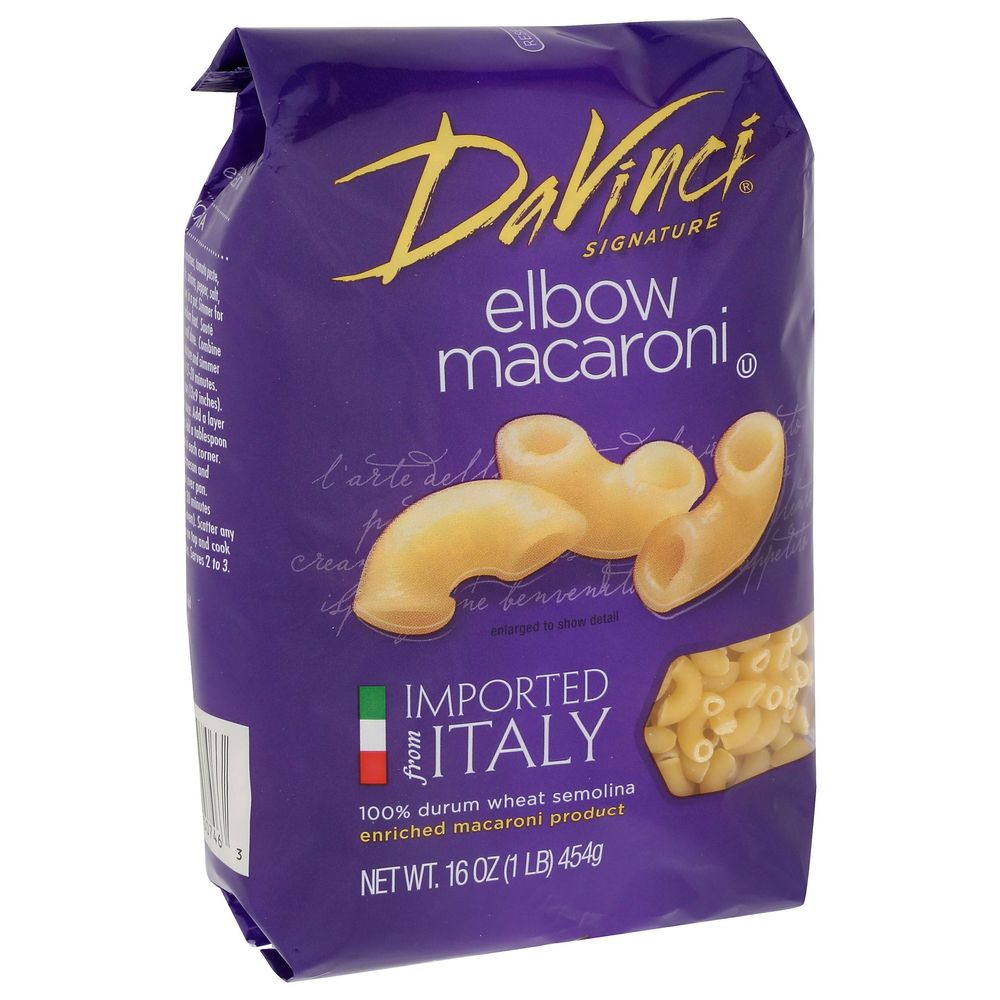 Davinci Elbow Macaroni Pasta, 16 Ounce -- 12 Per Case