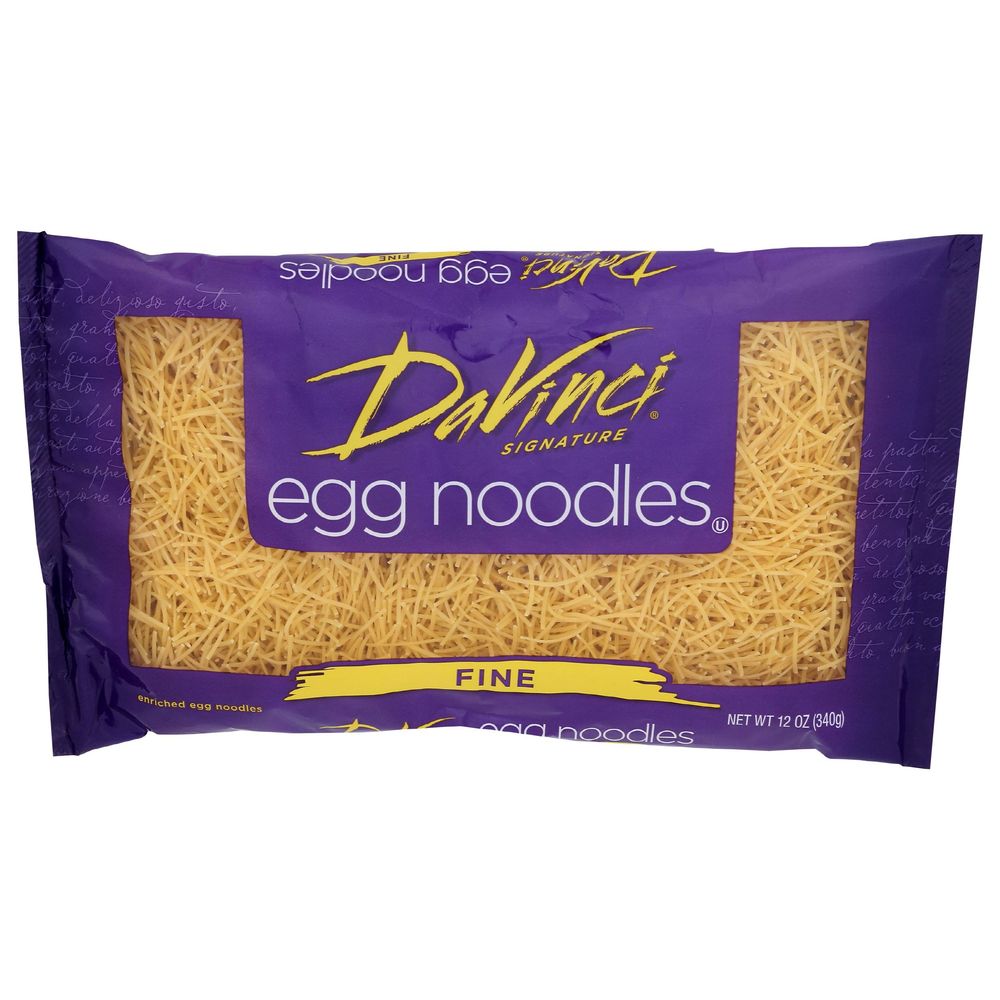 Davinci Fine Egg Noodles, 12 Ounce -- 12 Per Case