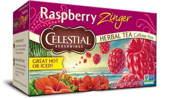 Celestial Seasonings Raspberry Zinger Herb Tea | FoodServiceDirect