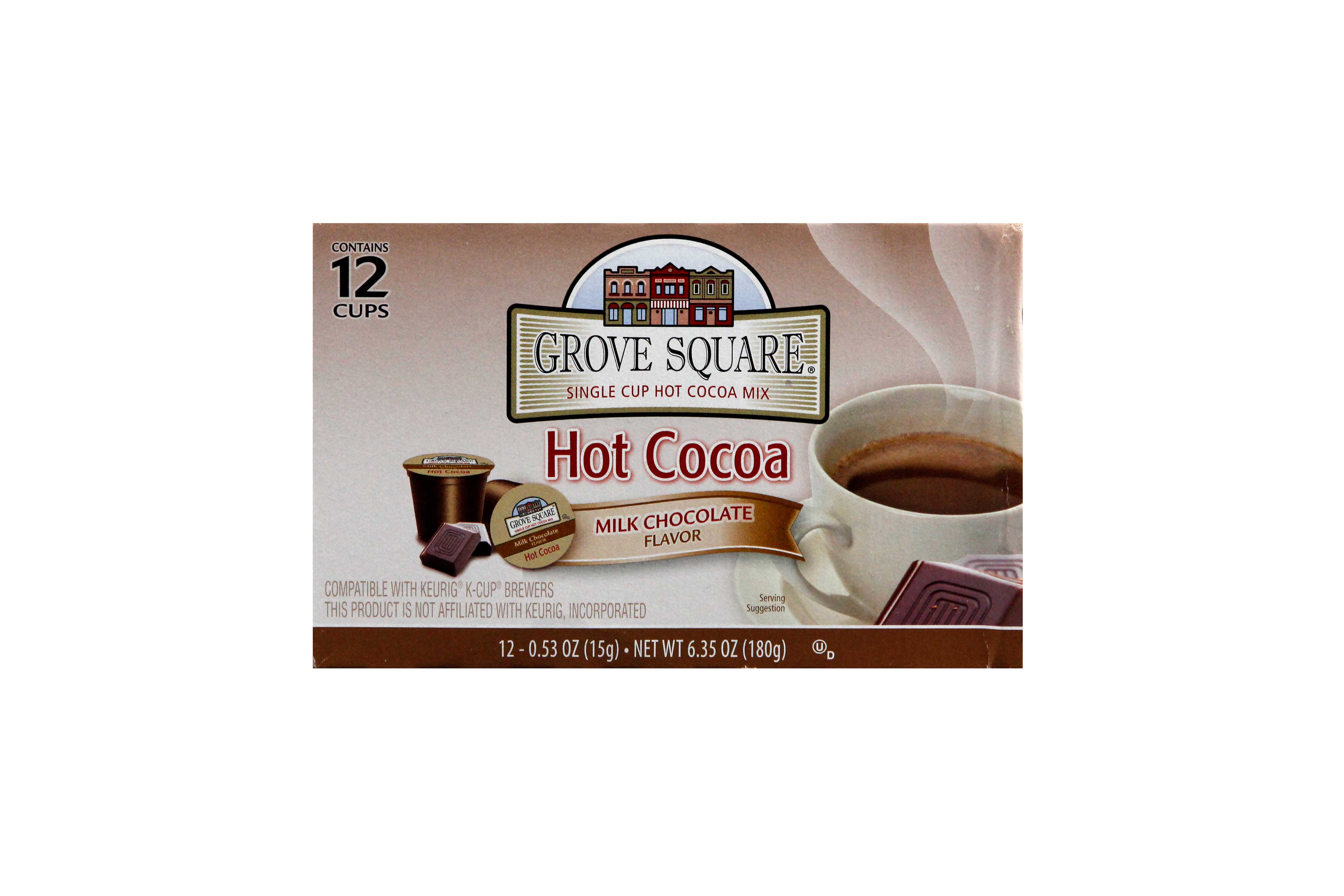 Grove Square Milk Chocolate Hot Cocoa Mix Case FoodServiceDirect