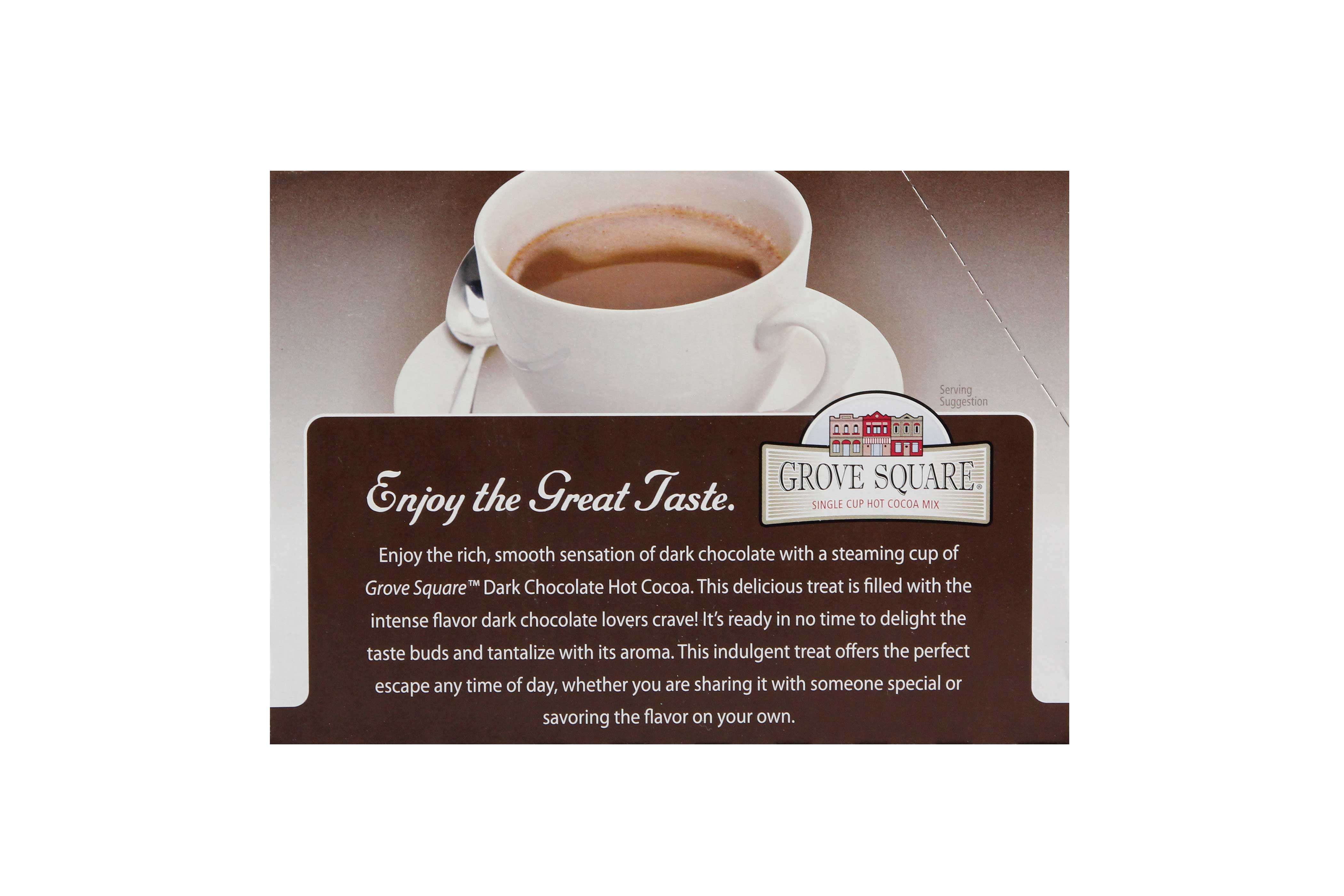 Grove Square Dark Chocolate Hot Cocoa Mix -- 96 per