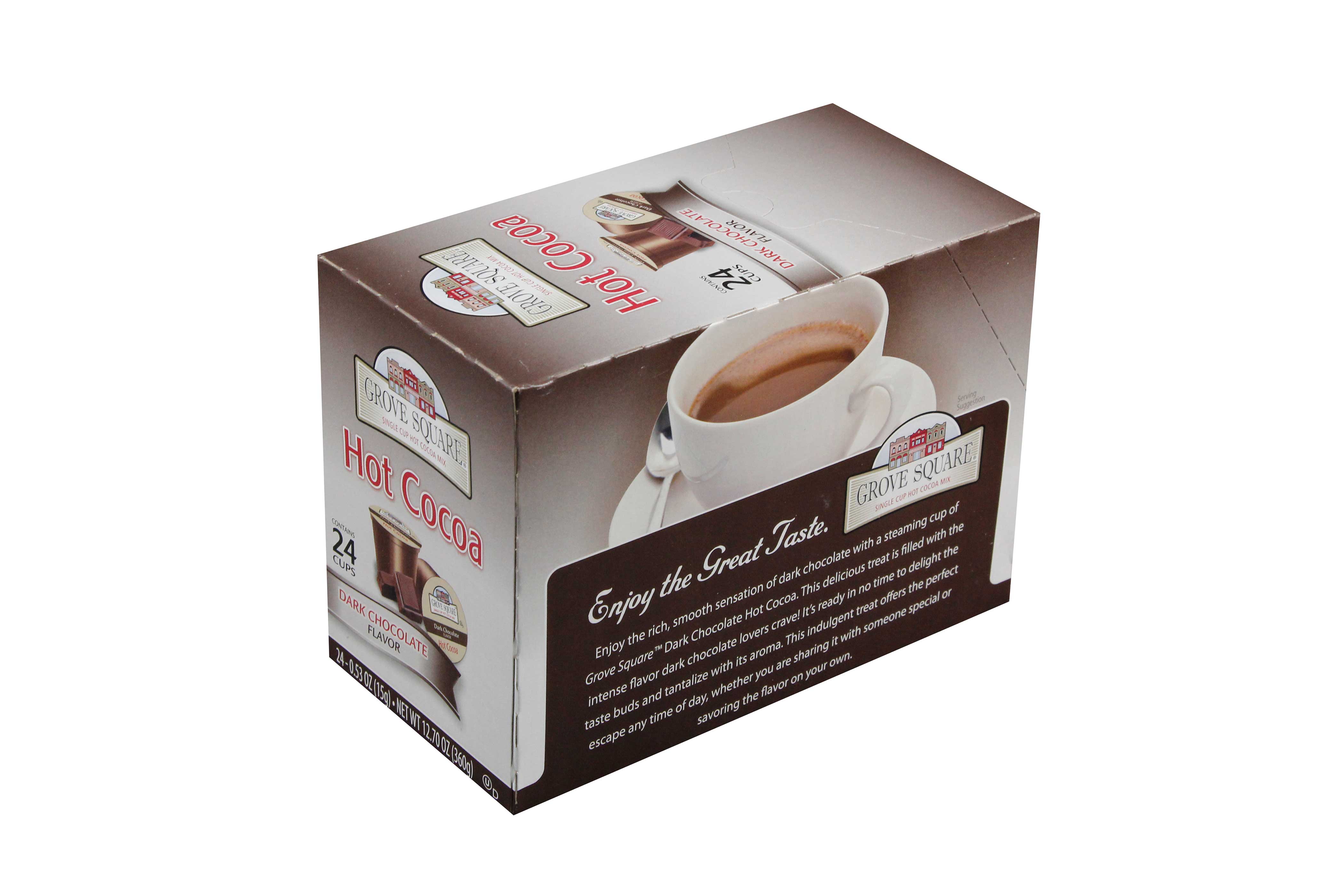 Cocoa Mix Grove Square Hot Chocolate Grove Square Milk Chocolate