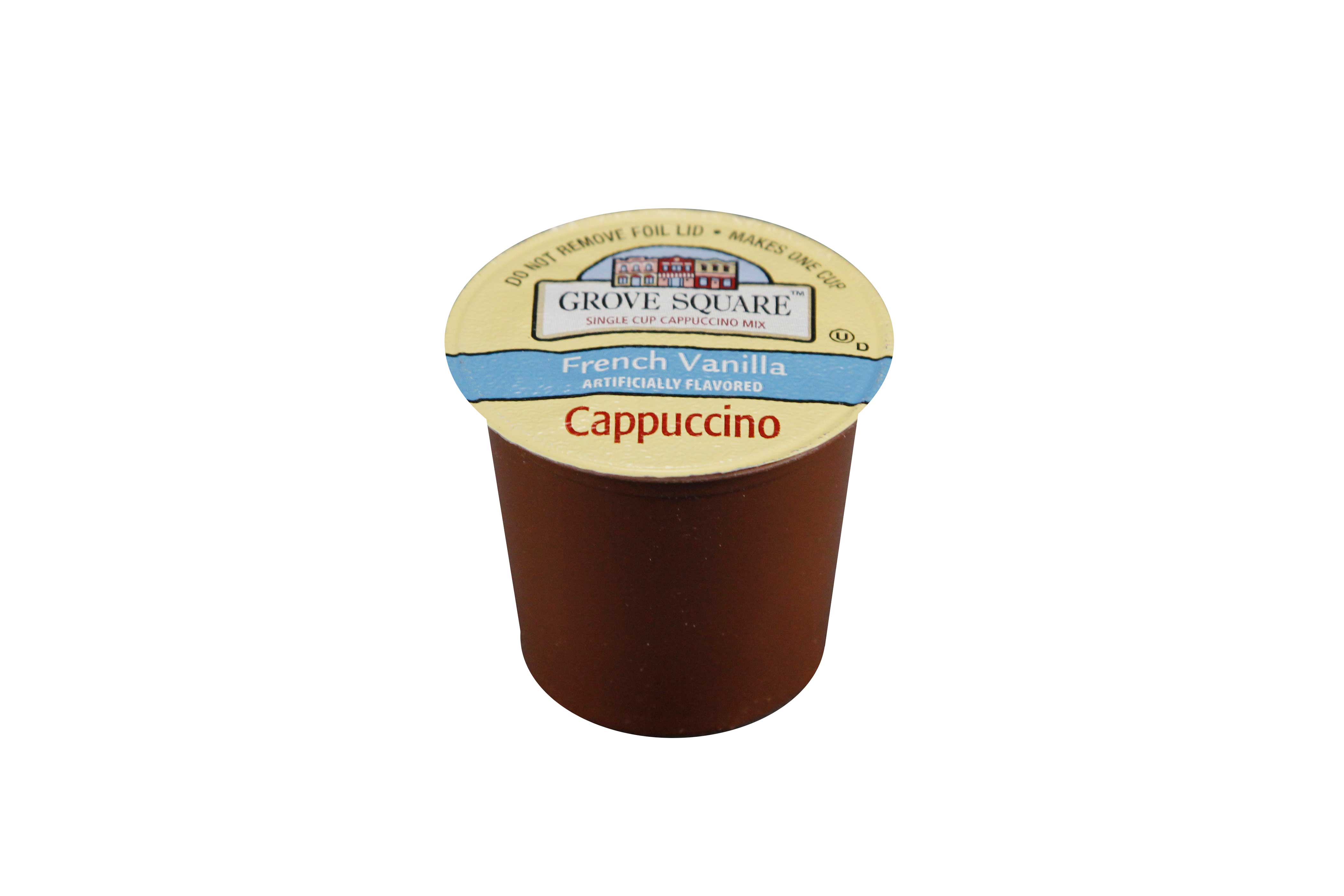 Grove Square French Vanilla Cappuccino Coffee -- 96 Per Case