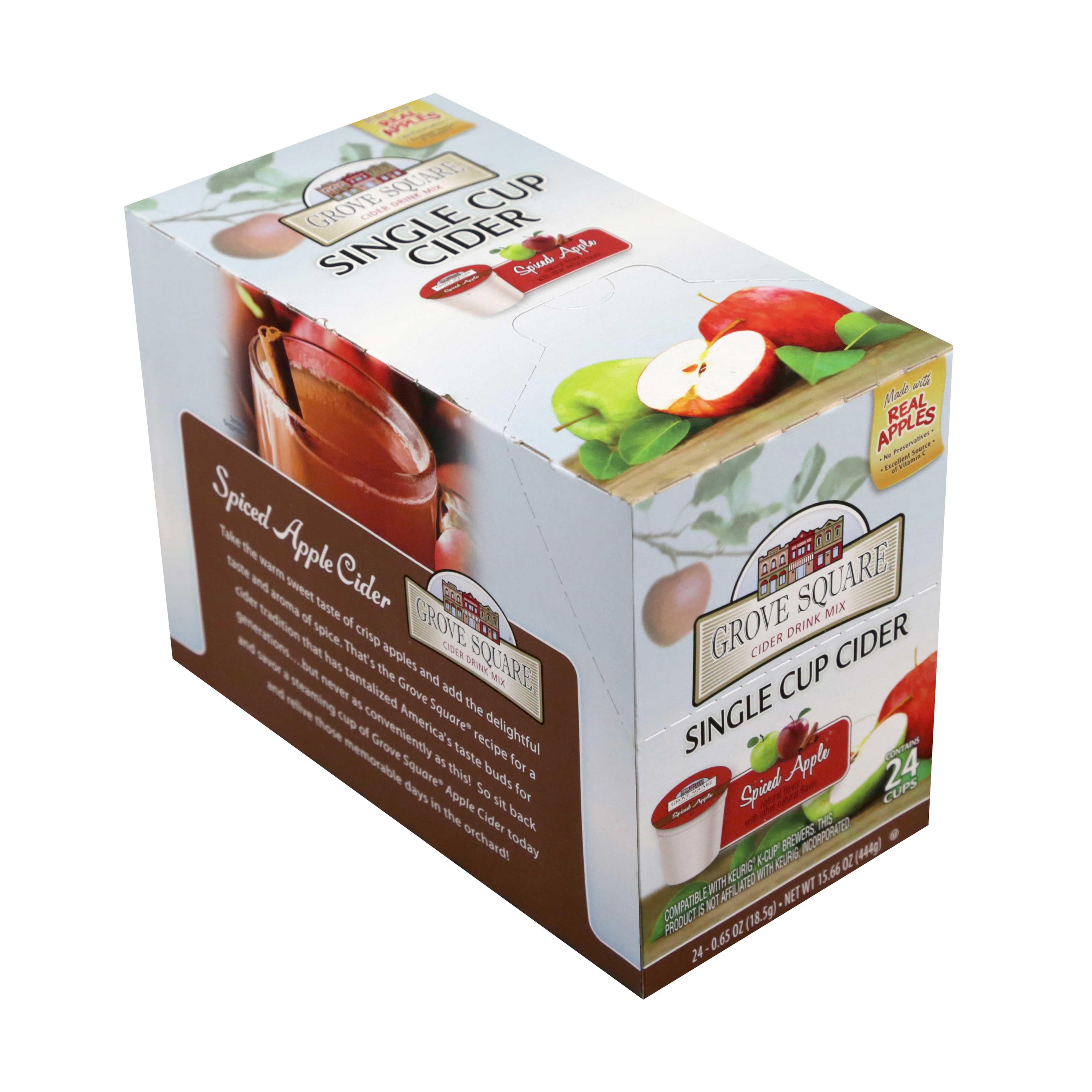 Spiced Cider Hot Cider K Cups Mott's Hot Apple Cider K-Cup Pods