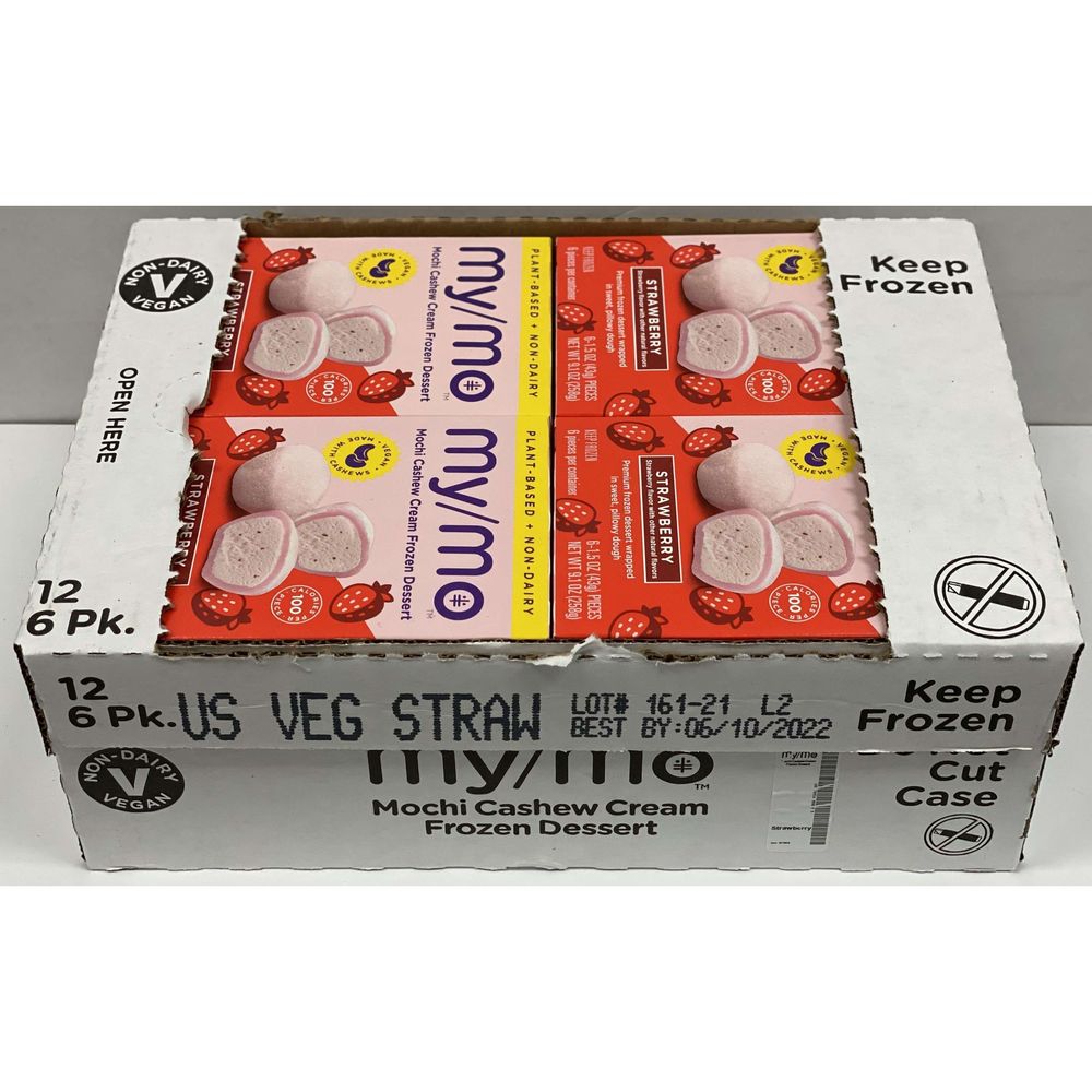 My Mochi Strawberry Non Dairy Dessert, 9.1 Ounce -- 12 per case