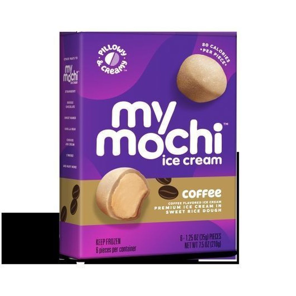 My Mochi Coffee Flavored Ice Cream Balls, 7.5 Ounce -- 12 per case