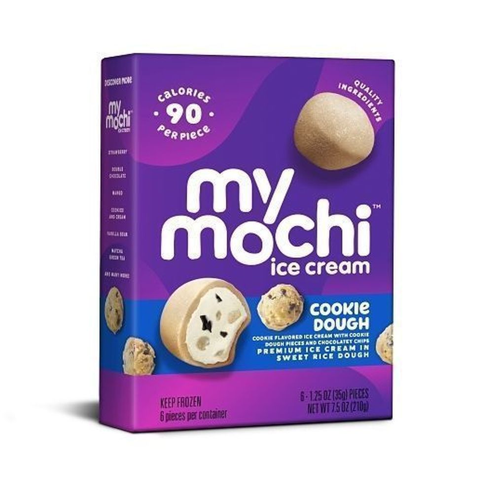o⭐︎mochi（感謝） My Mochi Cookie Dough Mochi Ice Cream Balls, 7.5 Ounce -- 12 per case