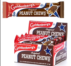 Peanut Chews Original Peanut Chew Candy, 3.3 Ounce -- 144 Per Case