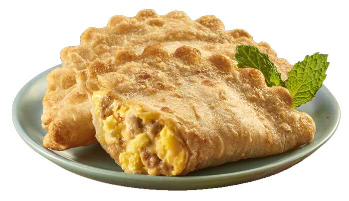El Monterey Empanada Egg Sausage Cheese Potato Empanada, 3 Ounce -- 24 Per Case