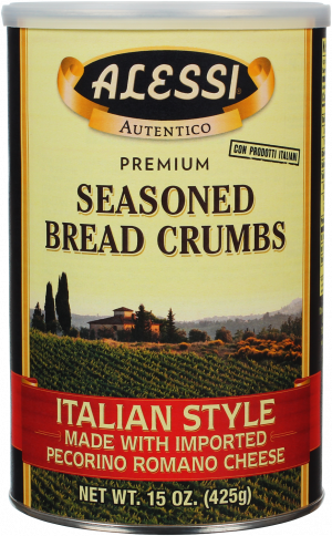 Alessi Italian Style Seasoned Bread Crumb, 15 Ounce -- 6 Per Case