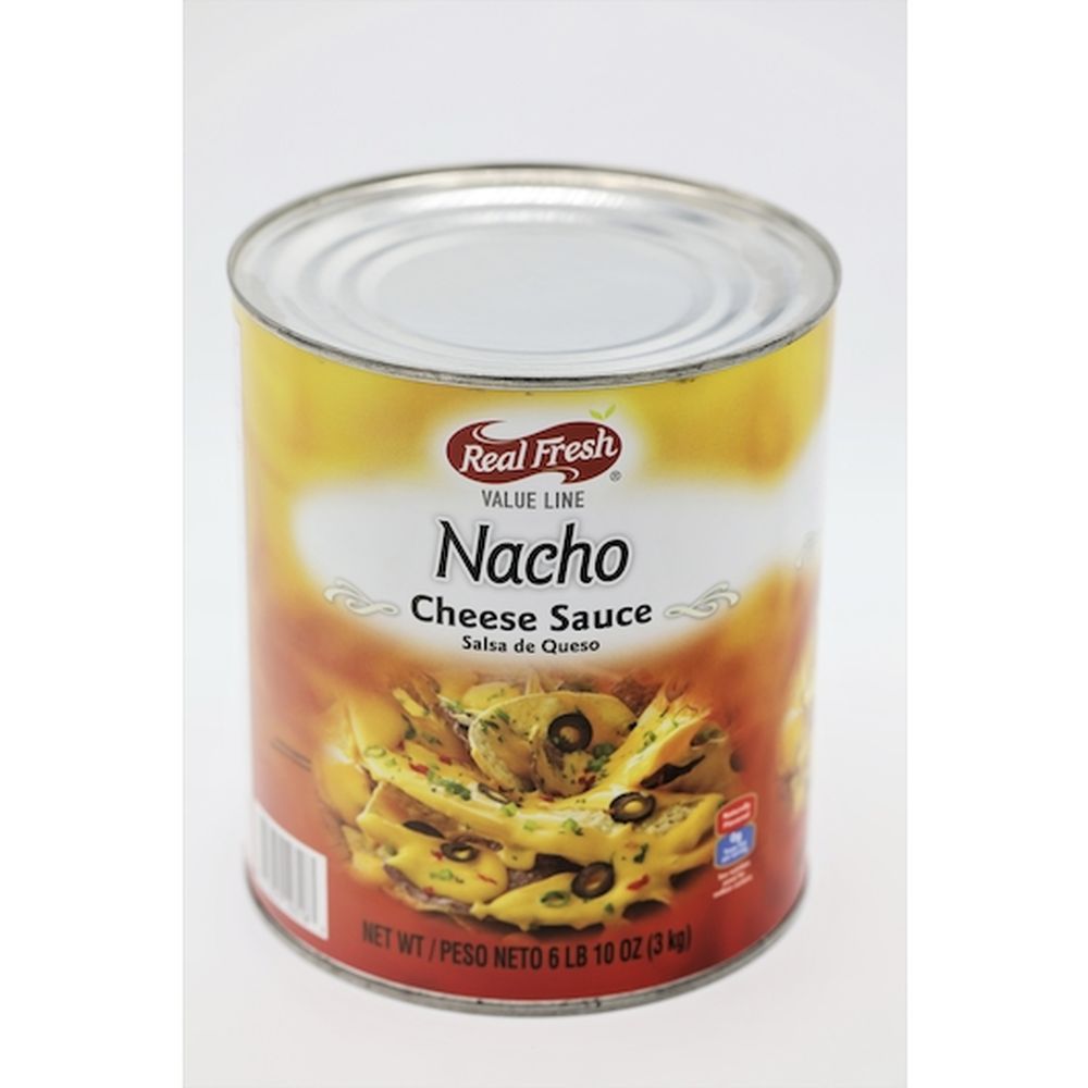 Real Fresh Value Line Trans Fat Free Nacho Cheese Sauce, 6.63 Pound -- 6 Per Case