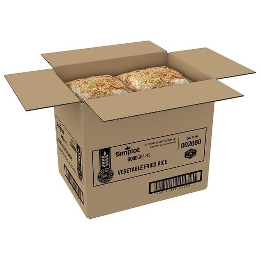 Simplot Good Grains Vegetable Fried Rice, 4 Pound -- 6 Per Case