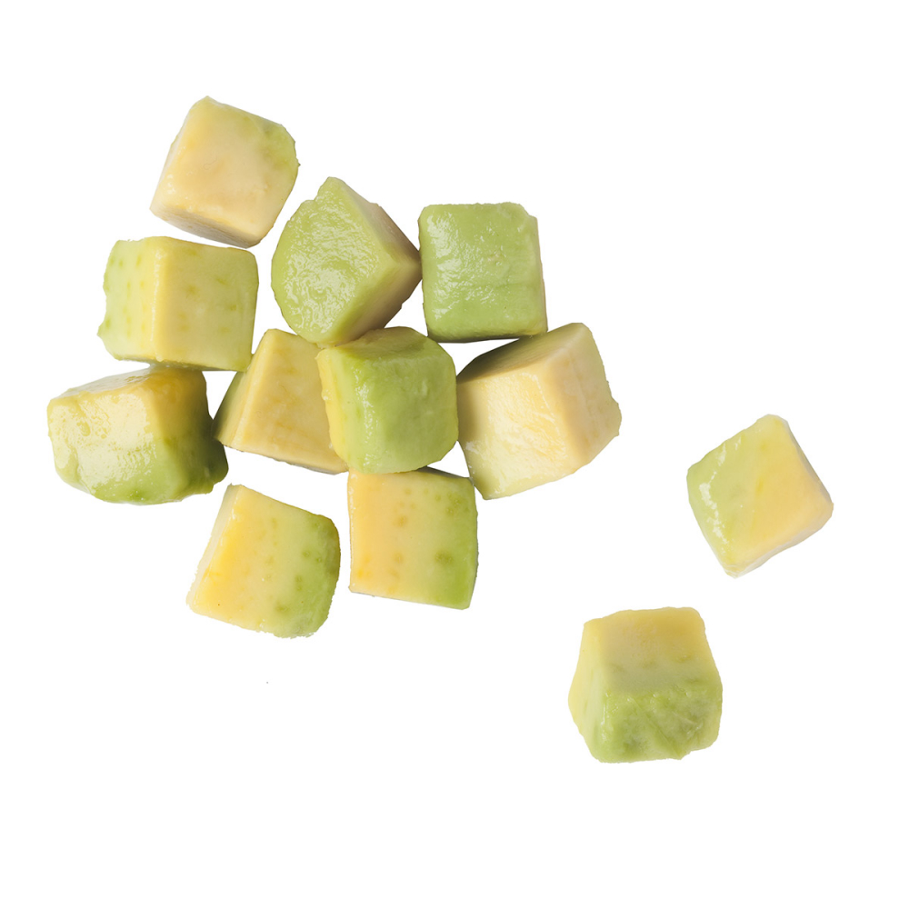 Simplot Harvest Fresh Avocados - Avocado Dices, 2 Pound -- 12 per case.