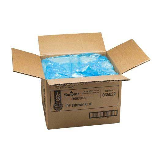 Simplot Good Grains Individual Quick Frozen Brown Rice, 40 Pound