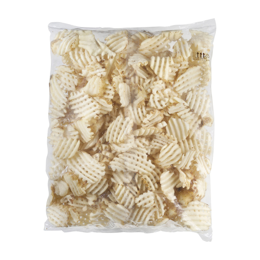 Simplot Skincredibles Skin On Lattice Cut Fries, 5 Pound -- 6 Per Case