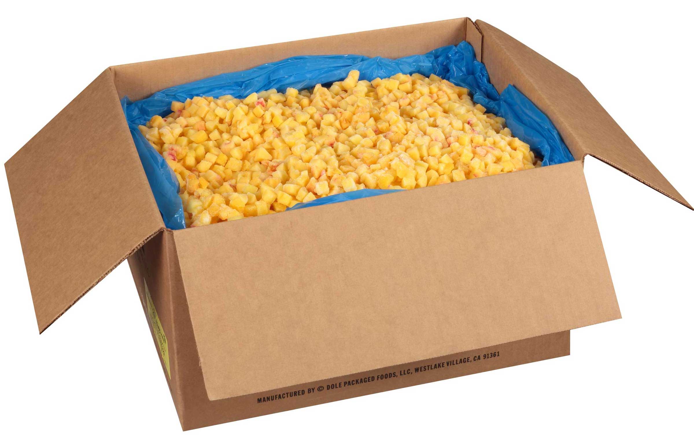 Dole Quick Frozen Diced Peach | FoodServiceDirect