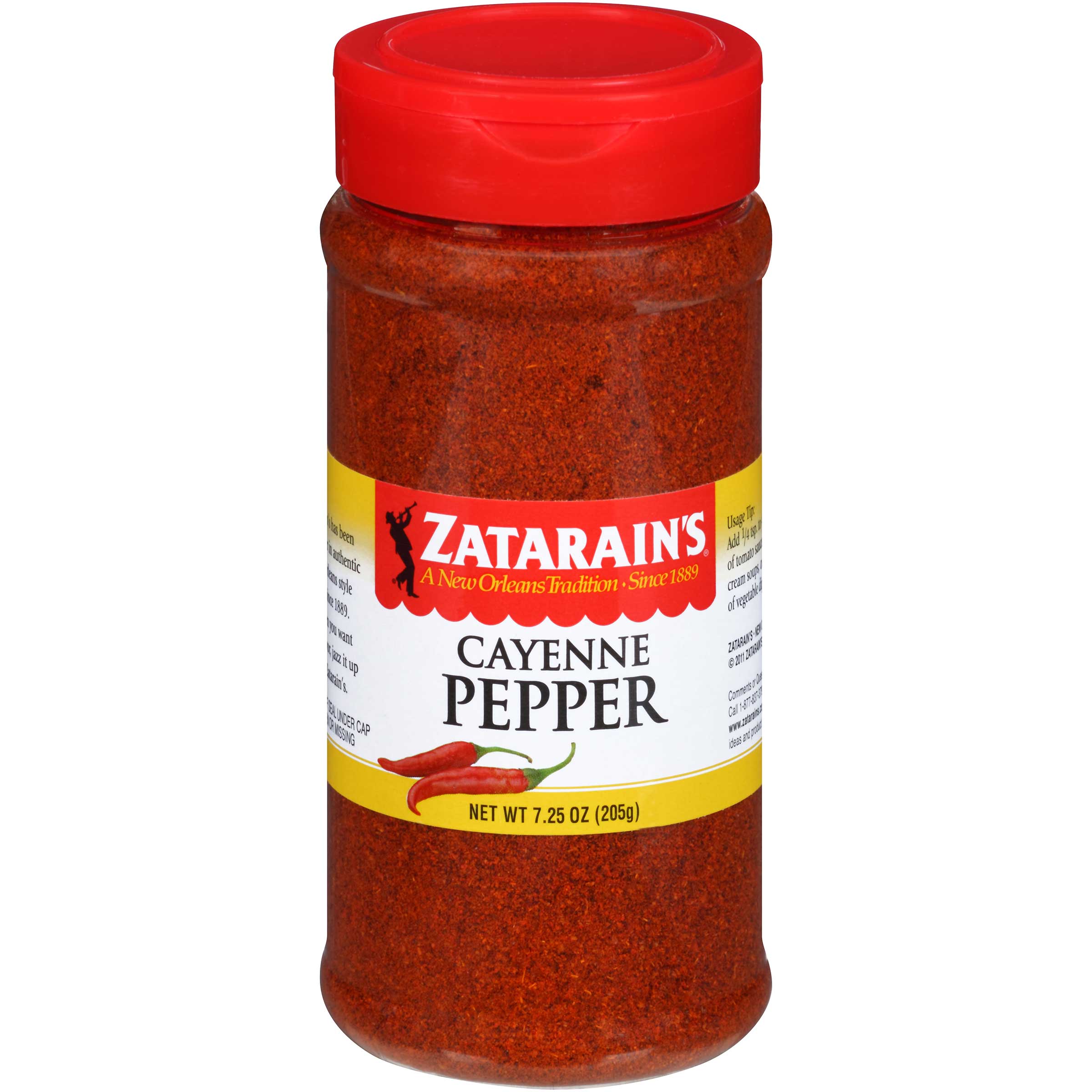 Zatarain's Cayenne Pepper Seasoning, 7.25 Ounce -- 12 Per Case