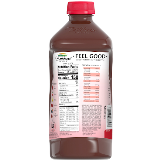 Bolthouse Farms Multi Vitamin Goodness Cherry Fruit Juice Smoothie, 52 ...
