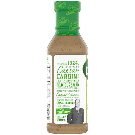 Cardini's Light Greek Vinaigrette Dressing With Feta Cheese, 12 Fluid Ounce Bottle -- 6 Per Case