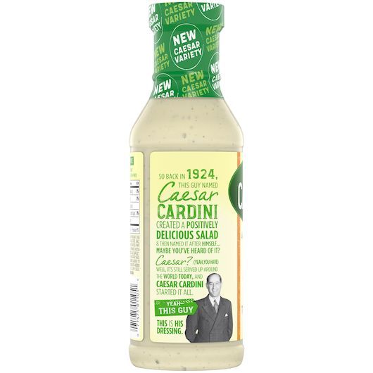 Cardini's Three Cheese Caesar Dressing, 12 Fluid Ounce Bottle -- 6 Per Case