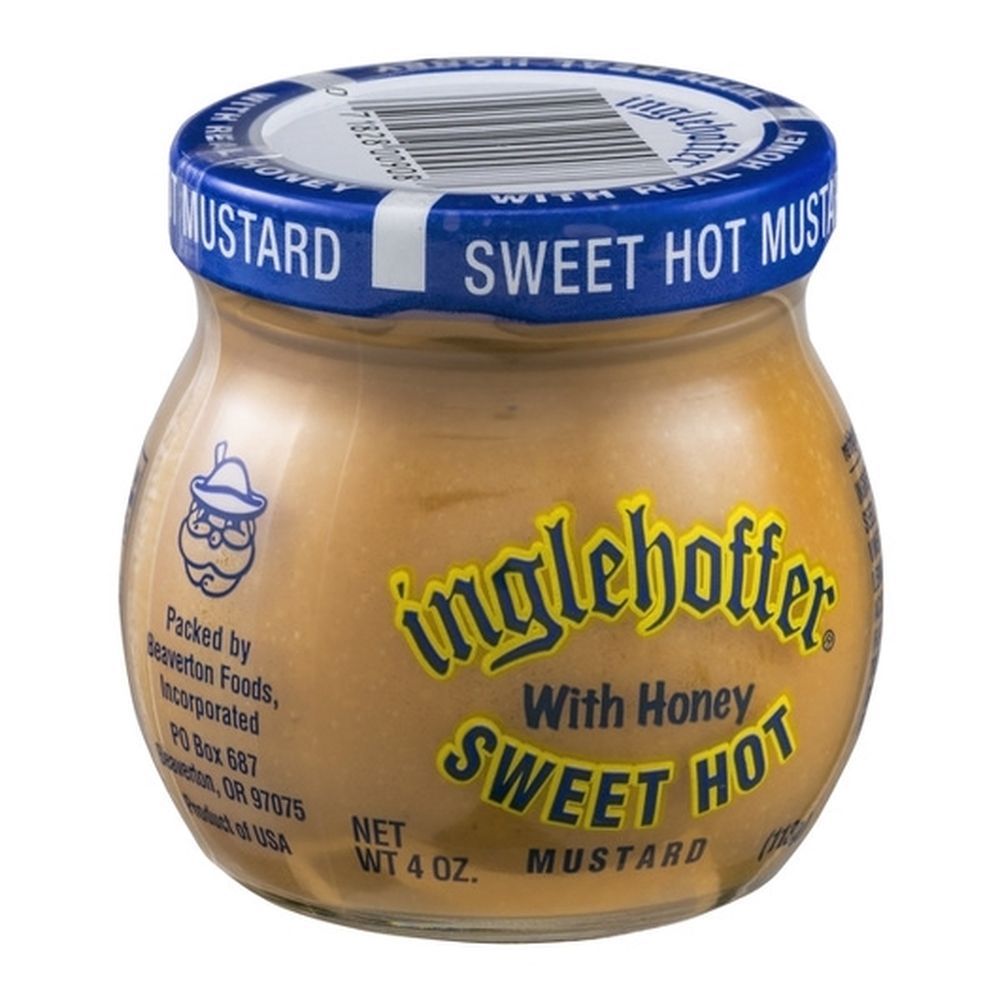 Inglehoffer Sweet Hot Mustard, 4 Ounce -- 12 Per Case