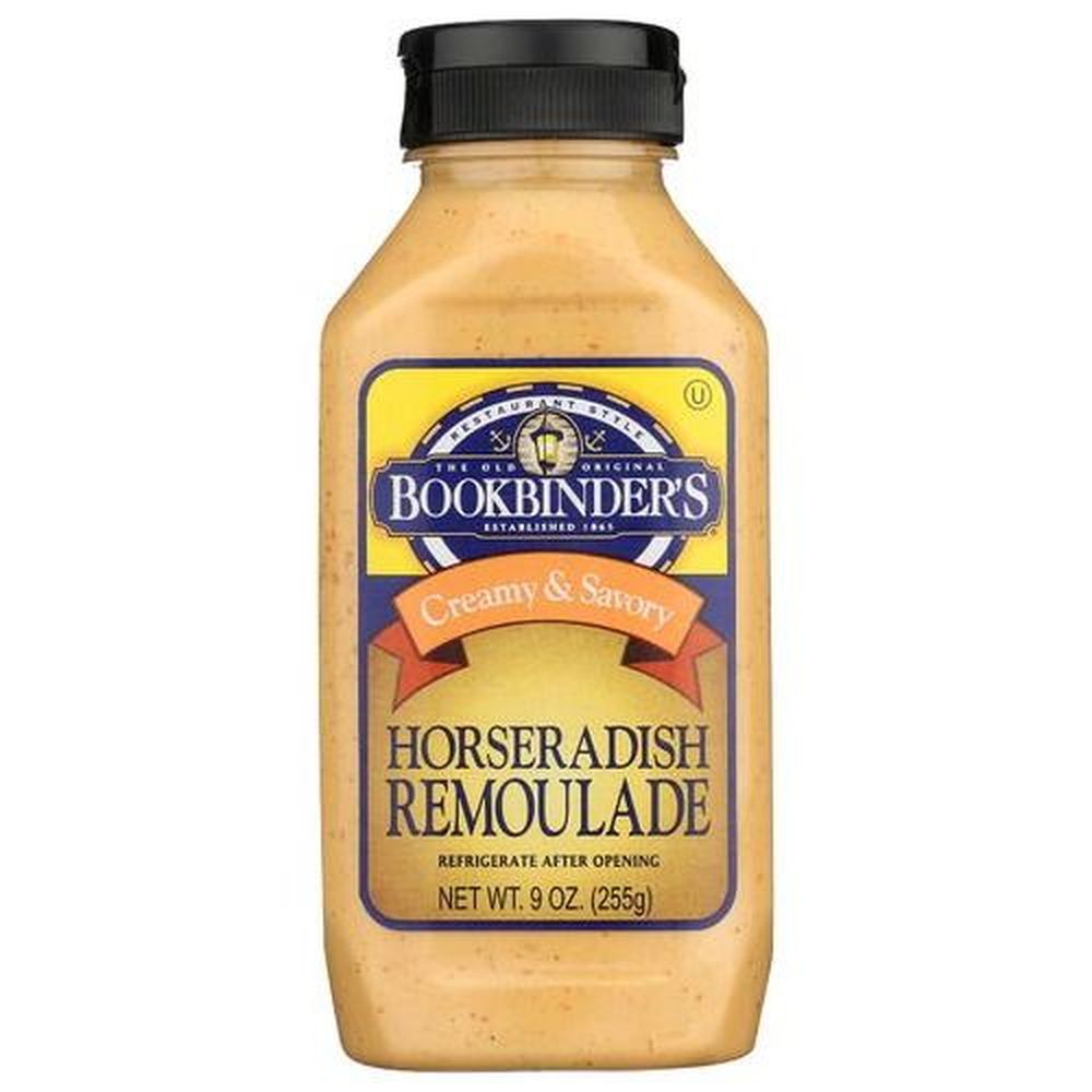 Bookbinders Creamy And Savory Horseradish Remoulade, 9 Ounce -- 9 Per Case