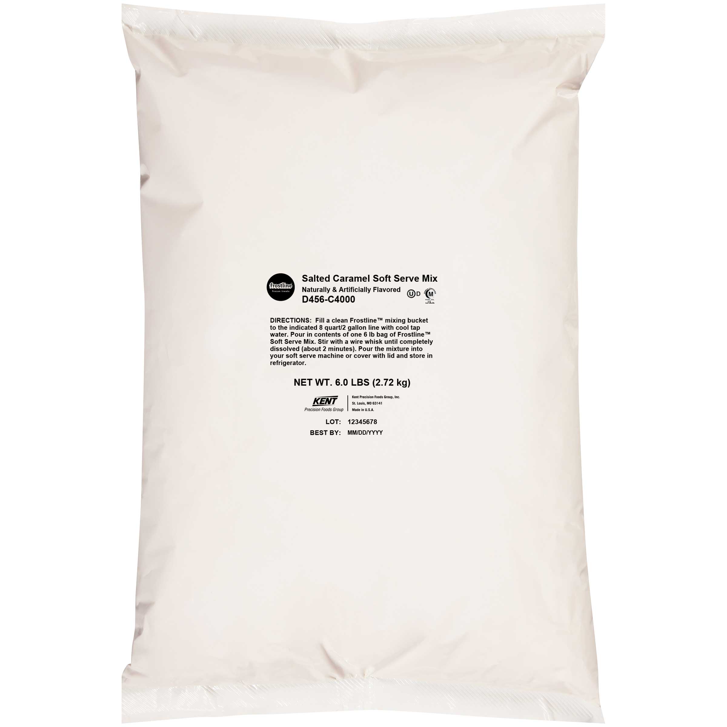 Frostline Salted Caramel Soft Serve Mix, 6 Pound -- 1 Each