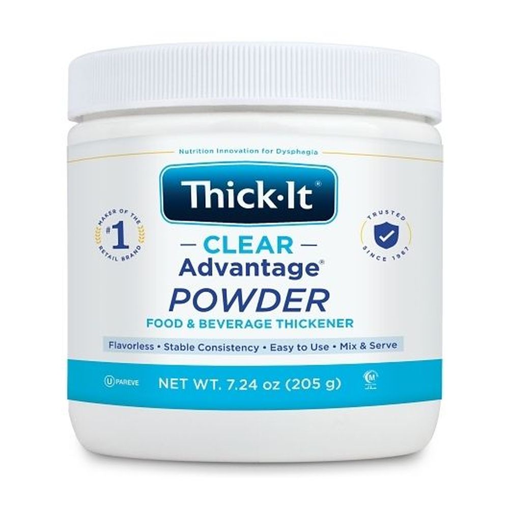 Thick-it Clear Advantage Food And Beverage Thickener Powder, 7.24 Ounce -- 6 Per Case