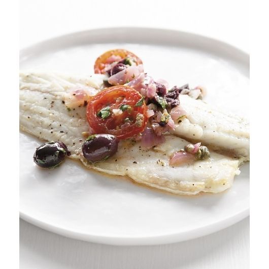 Harvest Of The Sea 8-10 Ounce Raw Cowboy Cut Skin And Tail On Branzino, 8 Ounce