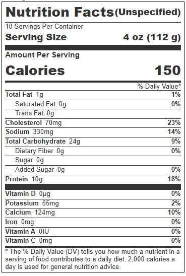 Social Kitchens Raw Breaded Calamari Rings, 2.5 Pound -- 4 Per Case