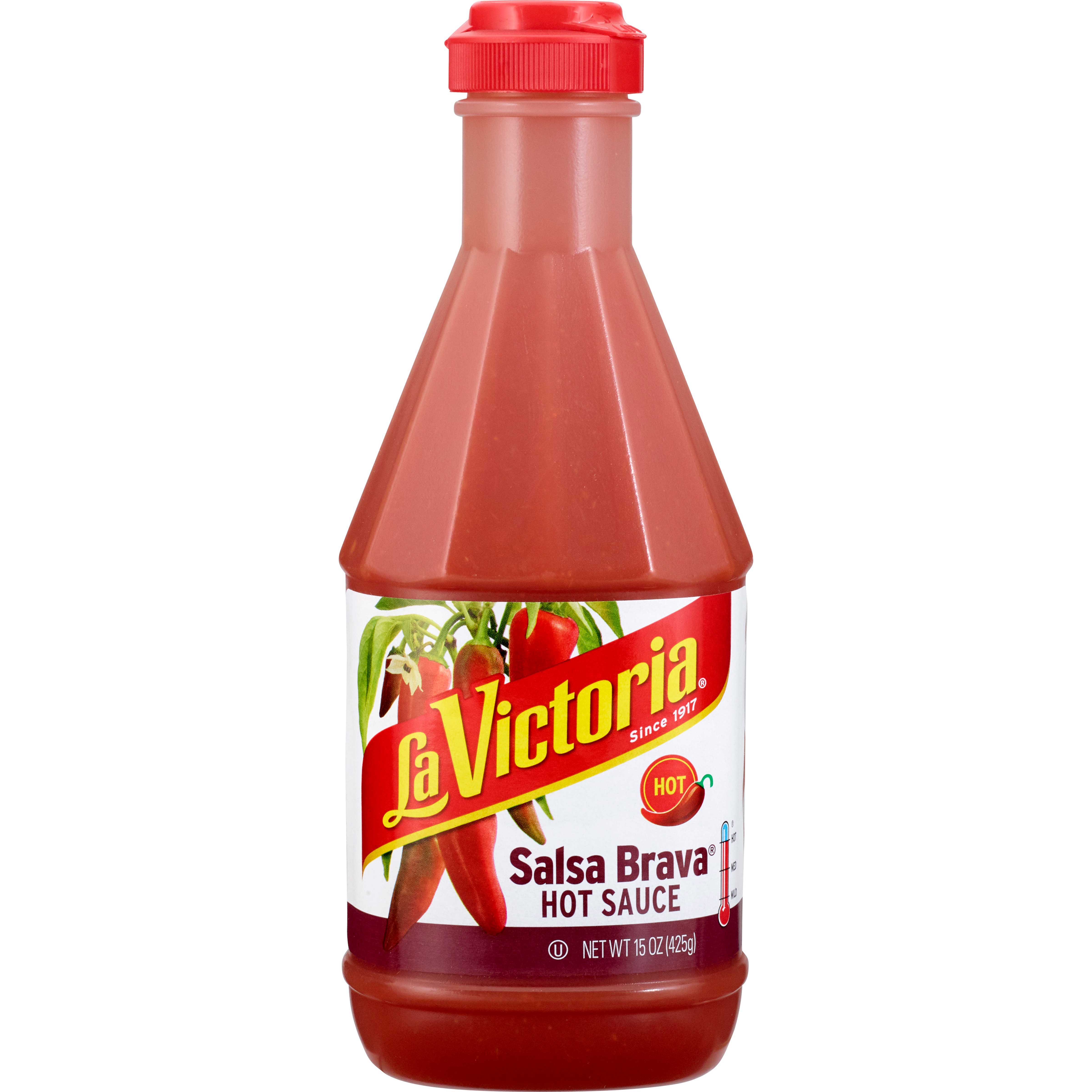 La Victoria Taco Red Hot Sauce, Retail, 15 Ounce -- 12 Per Case