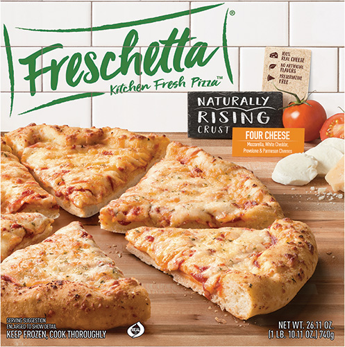 Freschetta Naturally Rising Crust Four Cheese Pizza, 26.11 Ounce -- 14 Per Case