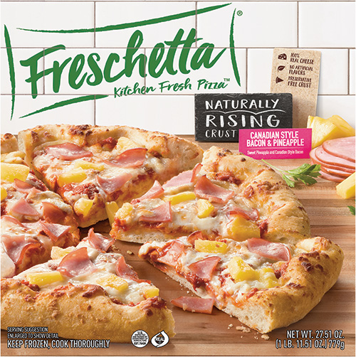 Freschetta Canadian Style Bacon And Pineapple Rising Pizza, 27.51 Ounce -- 14 Per Case