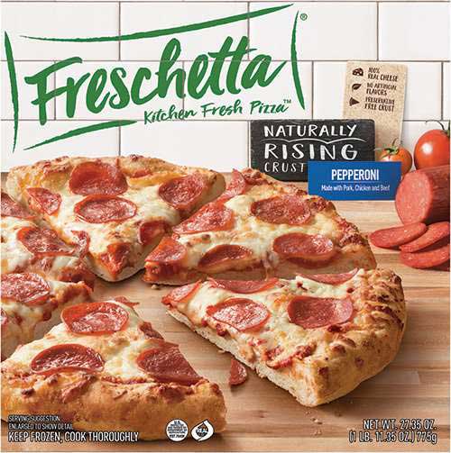 Freschetta Naturally Rising Crust Pepperoni Pizza, 27.35 Ounce -- 14 Per Case