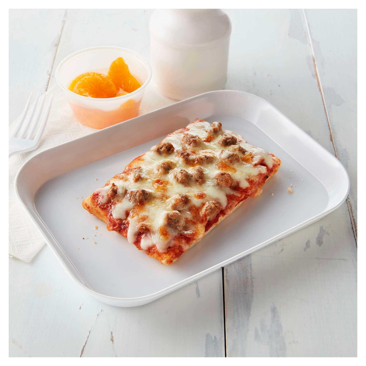 Tonys Turkey Sausage And Cheese Breakfast Pizza FoodServiceDirect