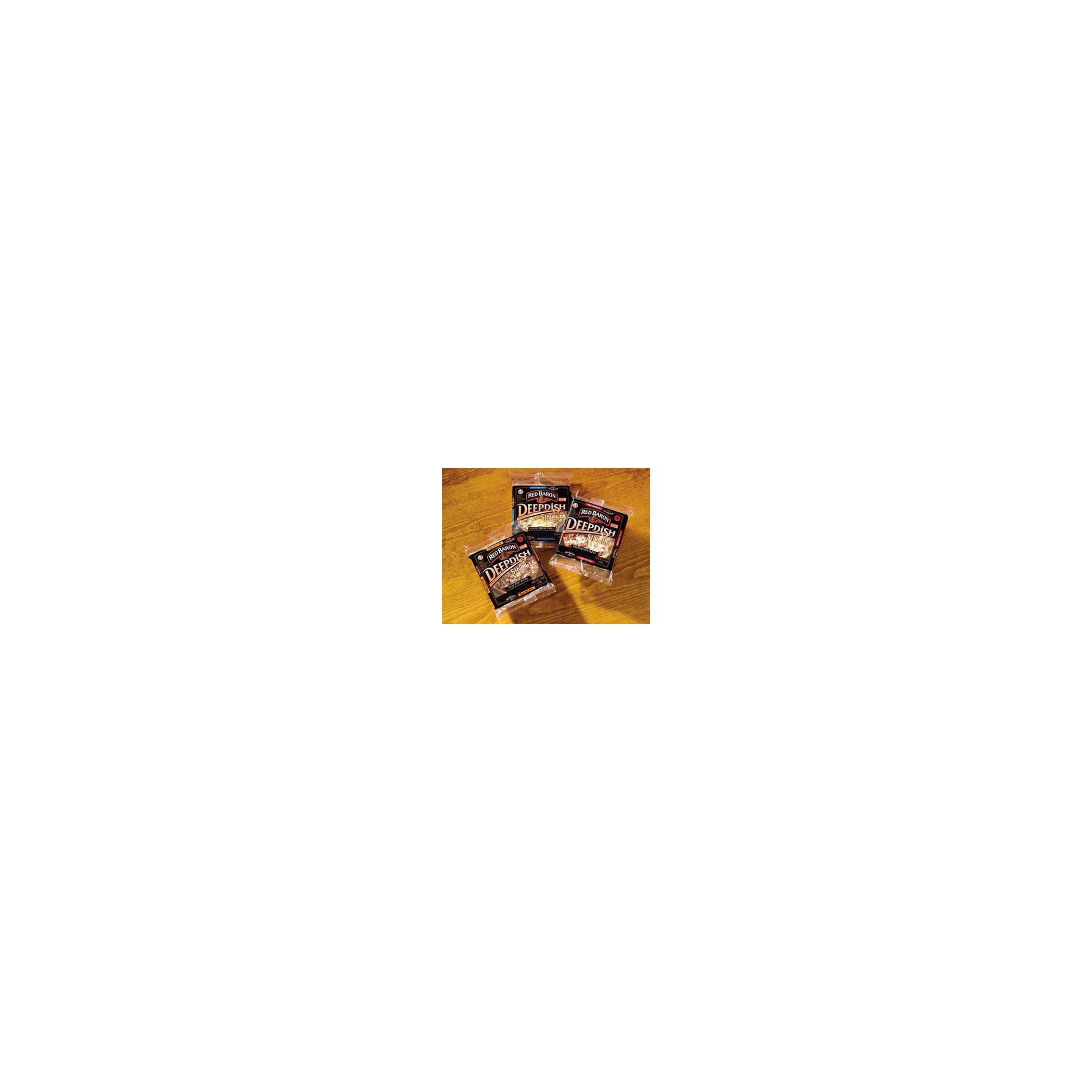 Red Baron 4 Cheese Par Baked Pizza, 6 Ounce -- 12 Per Case