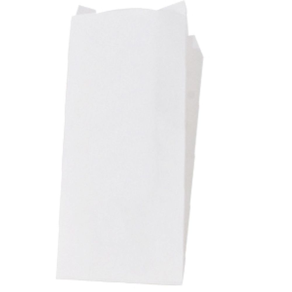 Bagcraft Duplex White 2 Ply Doggie Bag, 4 3/4 X 3 X 12 Inch -- 500 Per Case