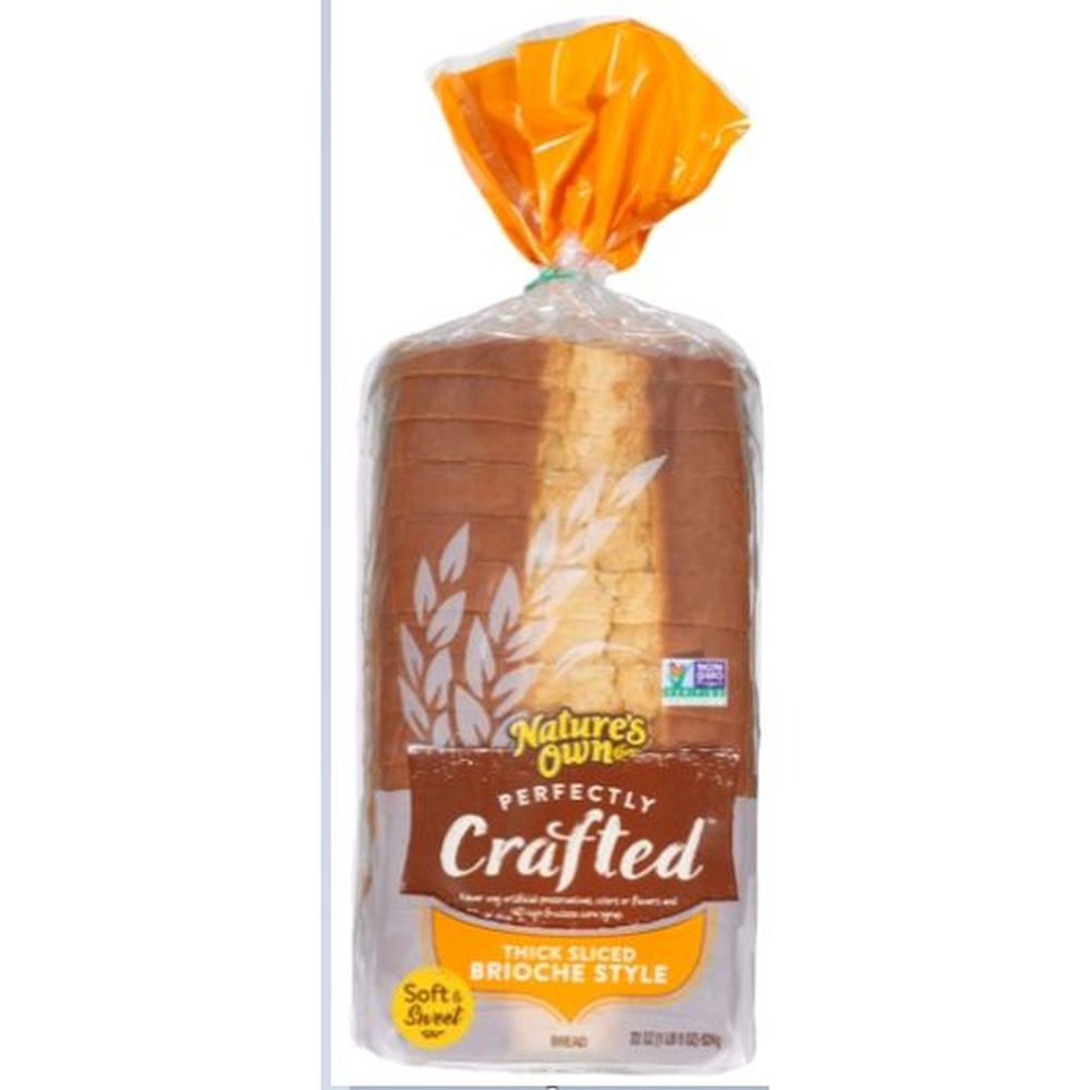 Nature's Own Perfectly Crafted Brioche, 22 Ounce -- 8 Per Case
