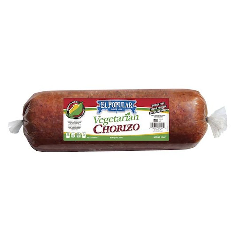 El Popular Soy Chorizo, 5 Pound -- 2 Per Case