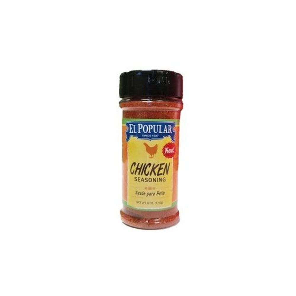 El Popular Chicken Seasoning, 6.5 Ounce -- 12 Per Case